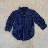 Boys Plaid Long Sleeve